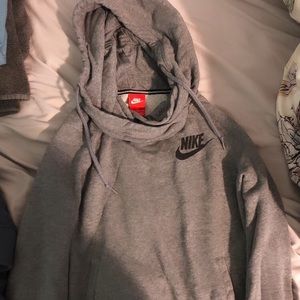 Gray Nike Cowl Neck size medium